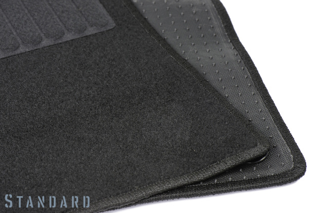 Коврики текстильные "Стандарт" для Ford Explorer VI (suv / U625) 2019 - Н.В., черные, 5шт.