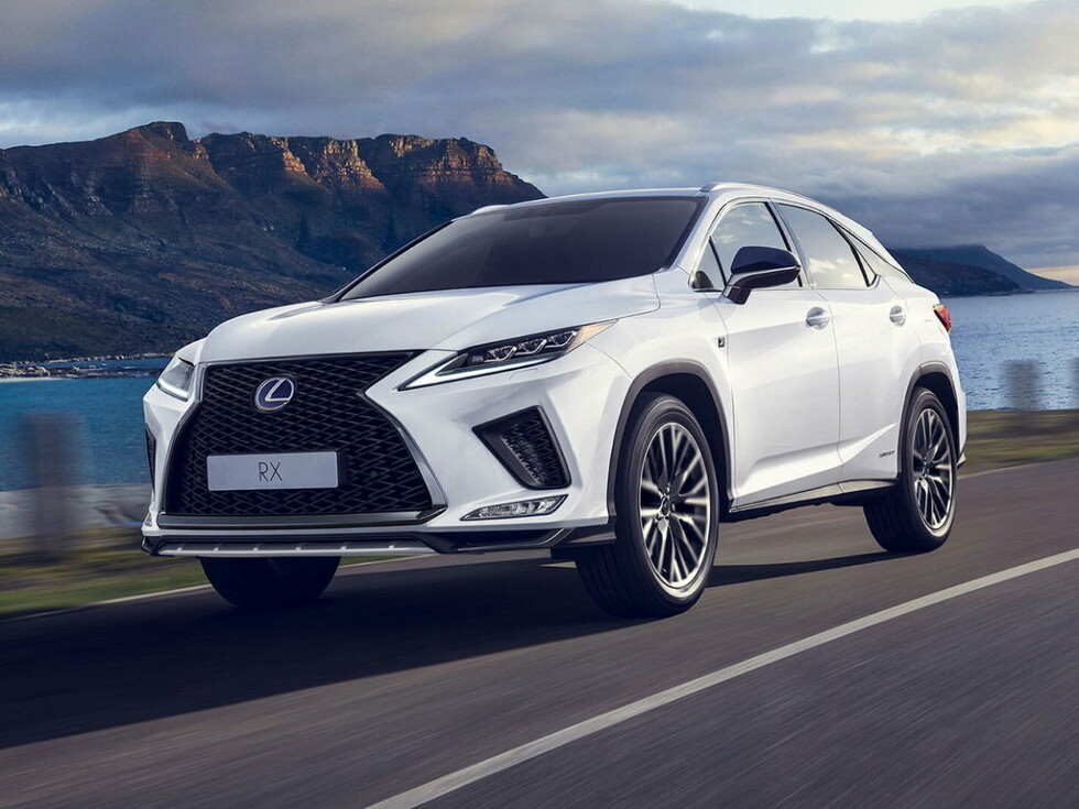 Коврики ЭВА "EVA ромб" для Lexus RX450h IV (suv, гибрид / GYL25) 2019 - Н.В., черные, 4шт.