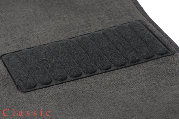Коврики текстильные "Классик" для Jaguar XJ (седан / X351) 2016 - 2021, темно-серые, 4шт.
