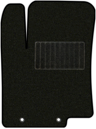 Коврики текстильные "Классик" для Kia Rio III (седан / QB) 2012 - 2017, черные, 1шт.