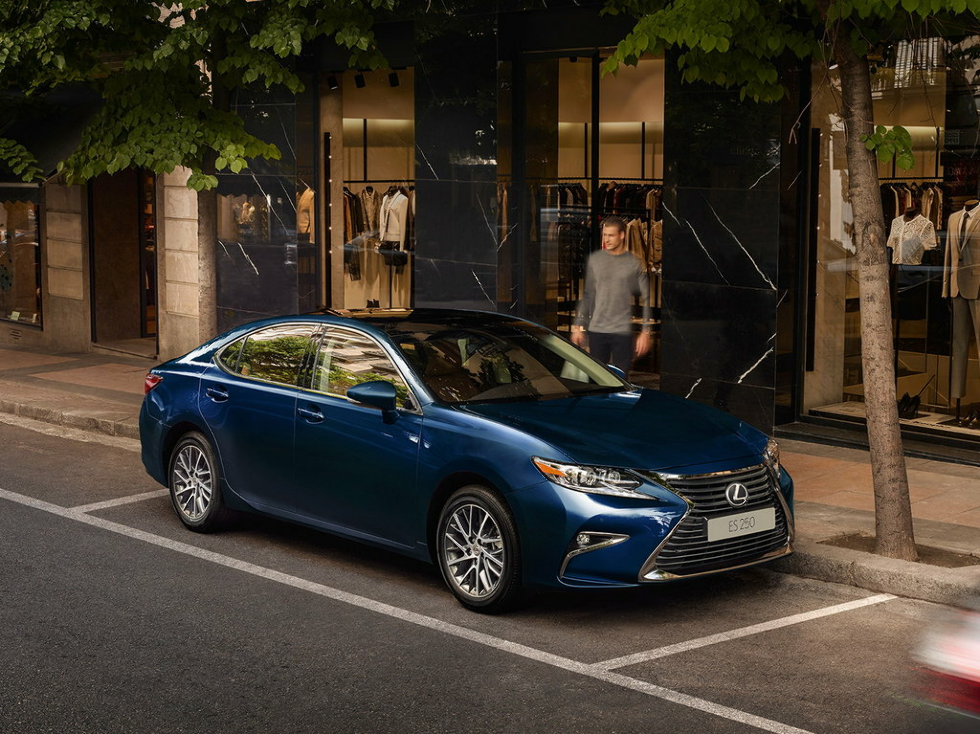 Коврики текстильные "Комфорт" для Lexus ES250 (седан / XV60) 2015 - 2018, темно-серые, 4шт.