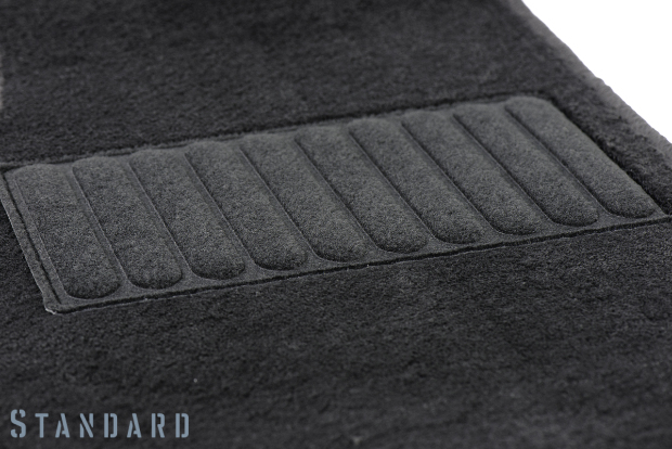 Коврики текстильные "Стандарт" для Kia Rio III (седан / QB) 2011 - 2015, черные, 1шт.