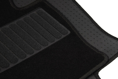 Коврики текстильные "Классик" для Mercedes-Benz GLC (suv, гибрид / X253) 2015 - 2019, черные, 5шт.