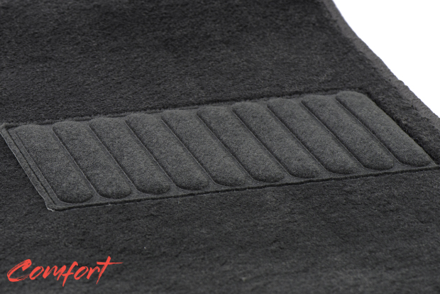 Коврики текстильные "Комфорт" для BMW X1 sDrive  II (suv / F48) 2019 - Н.В., темно-серые, 5шт.